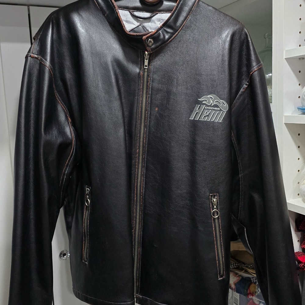 Hemi Black Performance Jacket For Men Y2k - image 1